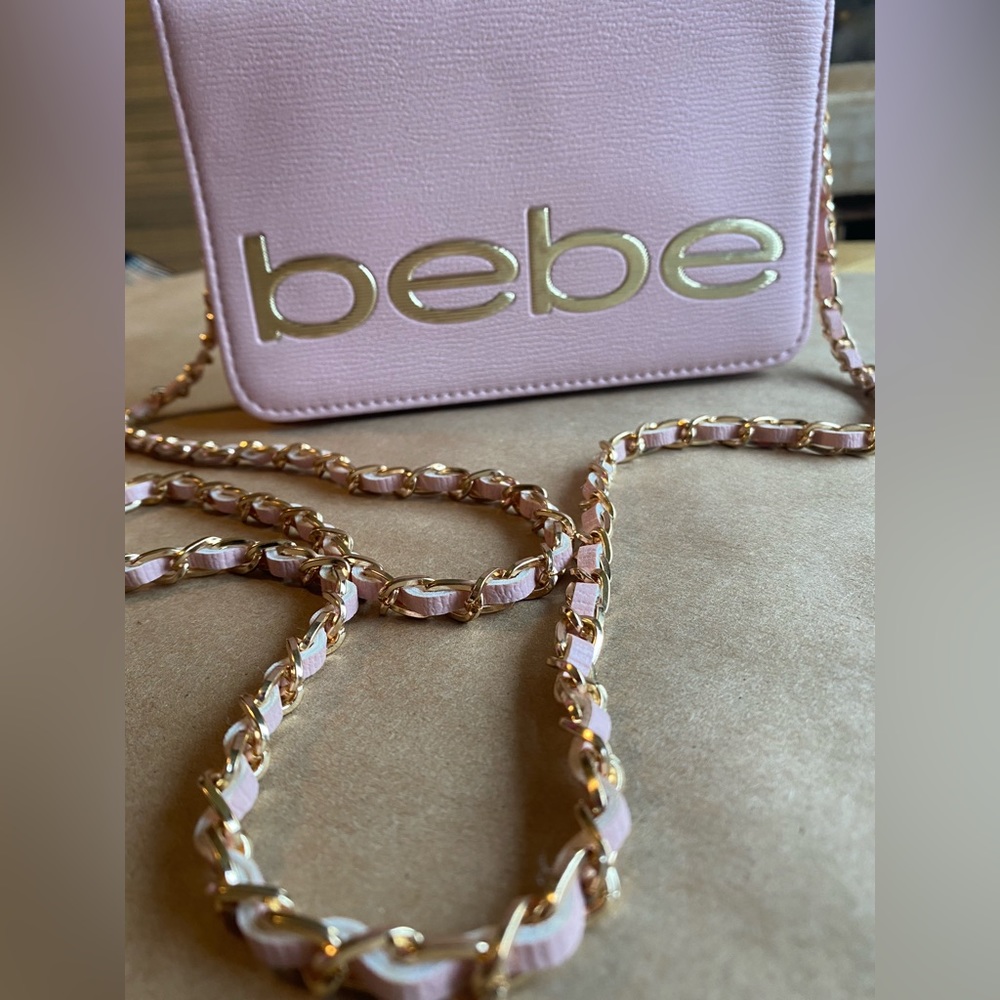 Bebe pink crossbody bag